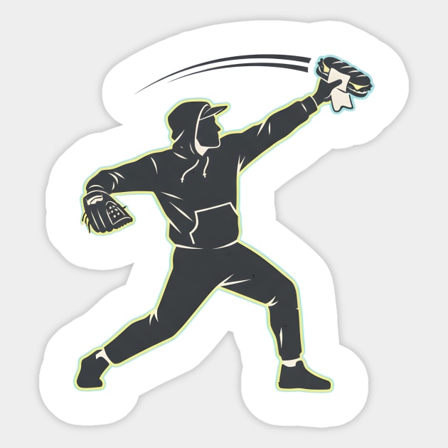 Sandwich Guy Parody Sticker by ArtistTee ⭐⭐⭐⭐⭐